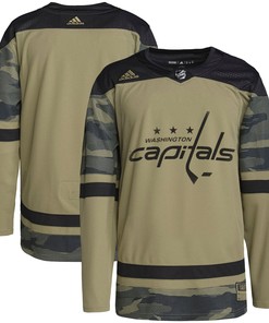 Washington Capitals Adidas Military Appreciation Team Authentic Practice Jersey - Camo Nhl - Robokeg