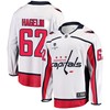 Washington Capitals Carl Hagelin 62 Away 2022 Stanley Cup Playoffs Breakaway Men Jersey - White - Robokeg