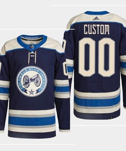 Washington Capitals Custom 00 Alternate Navy 2022-23 Jersey - Robokeg