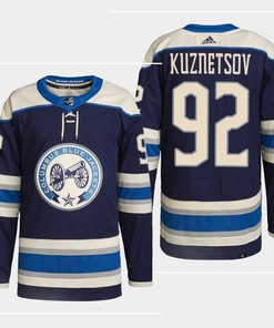 Washington Capitals Evgeny Kuznetsov 92 Alternate Navy 2022-23 Jersey - Robokeg