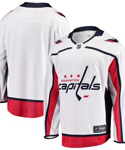Washington Capitals Fanatics Branded Breakaway Away Jersey - White Nhl - Robokeg
