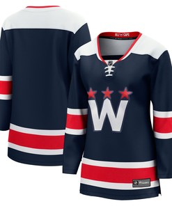 Washington Capitals Fanatics Branded Womens 2020/21 Alternate Premier Breakaway Jersey - Navy Nhl - Robokeg