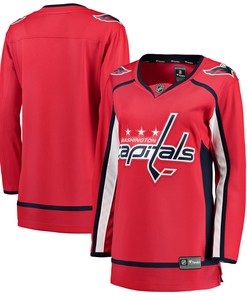 Washington Capitals Fanatics Branded Womens Breakaway Home Jersey Red Nhl - Robokeg