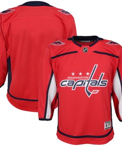 Washington Capitals Home Blank Premier Jersey - Red Nhl - Robokeg