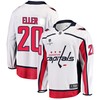 Washington Capitals Lars Eller 20 Away 2022 Stanley Cup Playoffs Breakaway Men Jersey - White - Robokeg