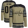 Washington Capitals Military Appreciation Team Custom Practice Jersey - Camo - Robokeg