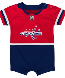 Washington Capitals Newborn & Infant Replica Jersey Bodysuit - Red Nhl - Robokeg