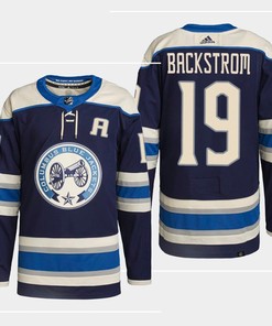 Washington Capitals Nicklas Backstrom 19 Alternate Navy 2022-23 Jersey - Robokeg