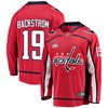 Washington Capitals Nicklas Backstrom 19 Home 2022 Stanley Cup Playoffs Breakaway Men Jersey - Red - Robokeg