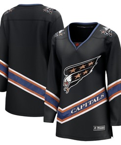 Washington Capitals Special Edition 2.0 Breakaway Women Jersey - Black - Robokeg