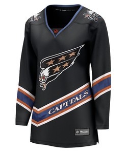Washington Capitals Special Edition 2.0 Breakaway Women Jersey - Black - Robokeg