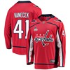 Washington Capitals Vitek Vanecek 41 Home 2022 Stanley Cup Playoffs Breakaway Men Jersey - Red - Robokeg