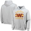 Washington Commanders Nfl X Darius Rucker Collection By Fleece Pullover Hoodie - Heathered Gray - Robokeg