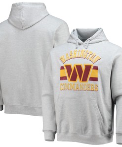 Washington Commanders Nfl X Darius Rucker Collection By Fleece Pullover Hoodie - Heathered Gray - Robokeg