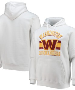 Washington Commanders Nfl X Darius Rucker Collection By Fleece Pullover Hoodie - White - Robokeg