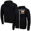 Washington Commanders Nfl X Darius Rucker Collection By Sponge Fleece Full-zip Hoodie - Black - Robokeg