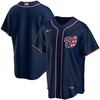 Washington Nationals 2020 Mlb Blue Us Flag Jersey - Robokeg
