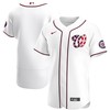 Washington Nationals 2020 Mlb White Jersey Us Flag - Robokeg