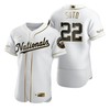 Washington Nationals #22 Juan Soto Mlb Golden Brandedition White Jersey Gift For Nationals Fans - Robokeg