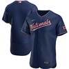 Washington Nationals Alternate Authentic Team Jersey Navy Mlb - Robokeg