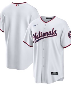 Washington Nationals Alternate Team Men Jersey - White - Robokeg