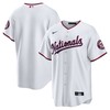 Washington Nationals Home Blank Replica Jersey - White Mlb - Robokeg
