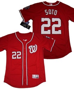Washington Nationals Juan Soto #22 2020 Mlb Red Jersey - Robokeg