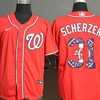 Washington Nationals Max Scherzer 31 2020 Mlb Orange Jersey - Robokeg