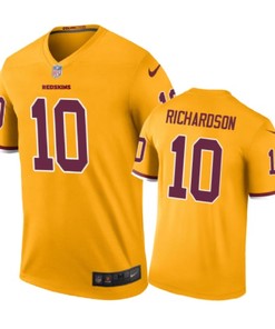 Washington Redskins #10 Paul Richardson Nike Color Rush Gold Jersey - Robokeg