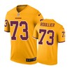 Washington Redskins #73 Chase Roullier Nike Color Rush Gold Jersey - Robokeg