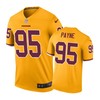 Washington Redskins #95 Daron Payne Nike Color Rush Gold Jersey - Robokeg
