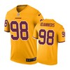 Washington Redskins #98 Matt Ioannidis Nike Color Rush Gold Jersey - Robokeg
