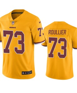 Washington Redskins Chase Roullier Gold Nike Color Rush Limited Jersey - Robokeg