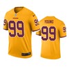Washington Redskins Chase Young Gold Color Rush Legend Jersey - Robokeg