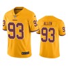 Washington Redskins Jonathan Allen Gold Nike Color Rush Limited Jersey - Robokeg