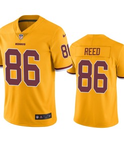 Washington Redskins Jordan Reed Gold Nike Color Rush Limited Jersey - Robokeg