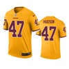 Washington Redskins Khaleke Hudson Gold Color Rush Legend Jersey - Robokeg