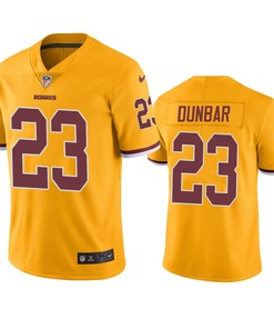 Washington Redskins Quinton Dunbar Gold Nike Color Rush Limited Jersey - Robokeg