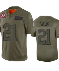Washington Redskins Sean Taylor Camo 2019 Salute To Service Limited Jersey - Robokeg
