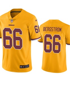 Washington Redskins Tony Bergstrom Gold Nike Color Rush Limited Jersey - Robokeg