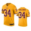 Washington Redskins Wendell Smallwood Gold Color Rush Legend Jersey - Robokeg
