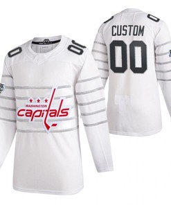 Washinton Capitals 2020 Nhl All Star Personalized Custom White Jersey Custom Jersey - Robokeg