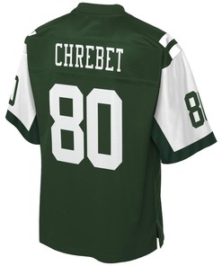 Wayne Chrebet New York Jets Nfl Pro Line Retired Player Jersey - Green - Robokeg