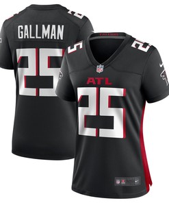 Wayne Gallman Atlanta Falcons Womens Game Jersey - Black Nfl - Robokeg