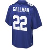 Wayne Gallman New York Giants Nfl Pro Line Team Color Player Jersey - Royal - Robokeg