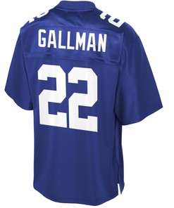 Wayne Gallman New York Giants Nfl Pro Line Team Color Player Jersey - Royal - Robokeg