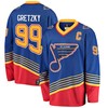Wayne Gretzky 99 St. Louis Blues Premier Breakaway Retired Men Jersey - Blue - Robokeg