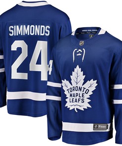 Wayne Simmonds Toronto Maple Leafs Fanatics Branded Breakaway Player Jersey - Blue Nhl - Robokeg