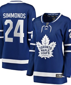 Wayne Simmonds Toronto Maple Leafs Fanatics Branded Womens Breakaway Player Jersey - Blue Nhl - Robokeg