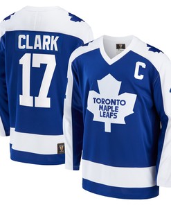 Wendel Clark Toronto Maple Leafs Fanatics Branded Breakaway Retired Player Jersey - Blue Nhl - Robokeg